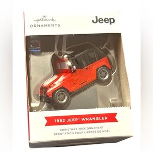 Hallmark 1992 Jeep Wrangler Ornament
